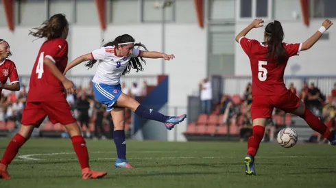 La Roja fem sub 15 derrota por penales a Serbia en amistoso
