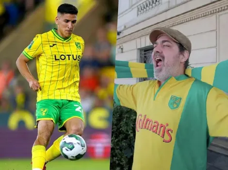 Único hincha del Norwich en Chile adora a Marcelino: "Estamos felices"