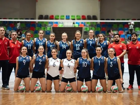 La selección de voley U21 debutó con derrota en Sudamericano