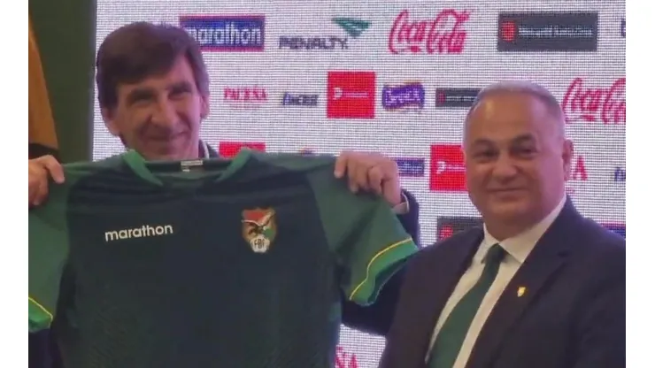 El viernes fue presentado ante los medios de comunicación en Bolivia.