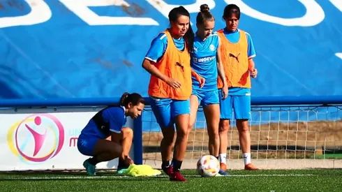 Camila Sáez sufre su primera semana como jugadora del Alavés