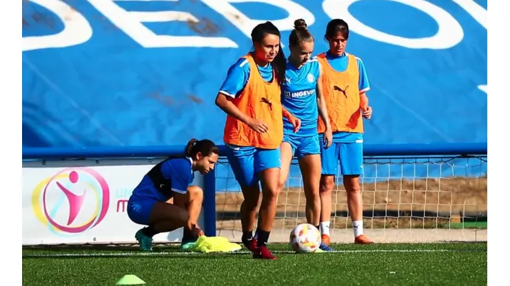 Camila Sáez sufre su primera semana como jugadora del Alavés