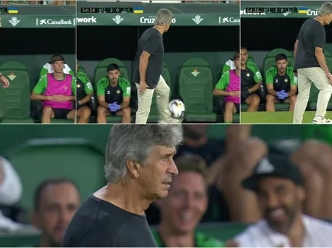 ¡Maestro! Pellegrini controla y "duerme" el balón de zurda