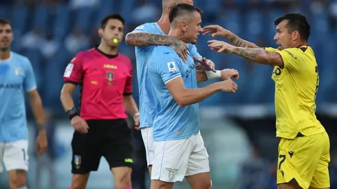 Gary Medel fue titular y disputó los 90 minutos ante Lazio.
