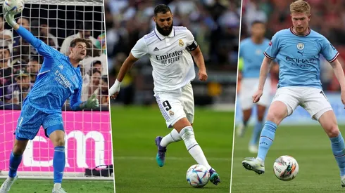 Los tres nominados a mejor jugador de la más reciente temporada de la UEFA.