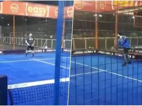 Presidente Boric juega bullado partido de pádel contra ministro Jackson