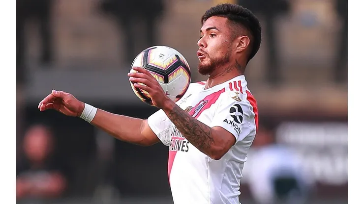 Paulo Díaz vive buenos momentos también fuera de la cancha con su familia.