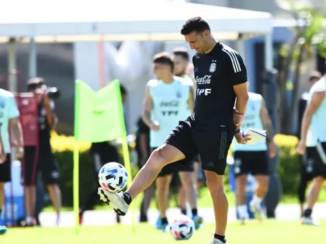 Scaloni enojado porque le dicen Scaloneta a la selección