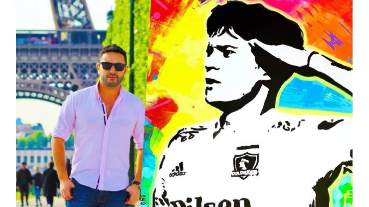 El artista chileno llevará sus pinturas del Cacique hasta el famosísimo museo parisino.