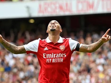 El hat-trick de Gabriel Jesús en goleada del Arsenal