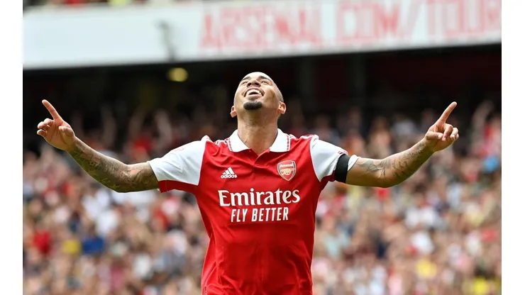 Los hinchas del Arsenal están vueltos locos con la campaña del brasileño.