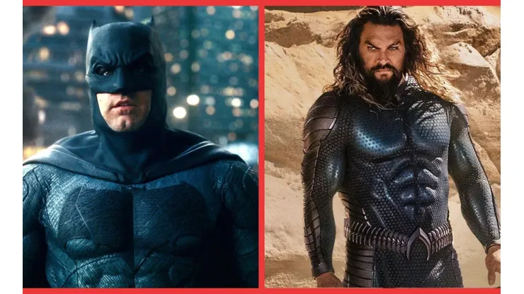 Ben Affleck interpreta a Batman desde 2016, mientras que Jason Momoa hace Aquaman desde 2017.