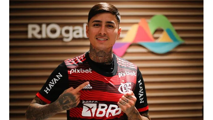 Erick Pulgar es oficialmente nuevo refuerzo del Flamengo y es compañero de Arturo Vidal.