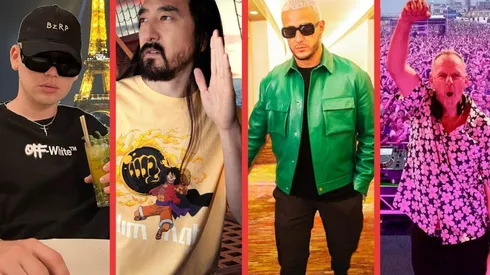 Algunos de los rostros que estarán en Creamfields 2022.