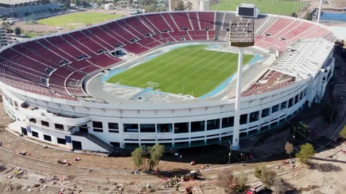 El Estadio Nacional ha estado en obras de cara a los Juegos Panamericanos 2023.