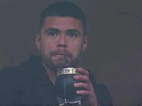 Mientras espera el alta: Paulo Díaz visita a San Lorenzo y Talleres