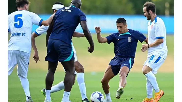 Alexis sólo ha sumado minutos en un amistoso de entrenamiento.