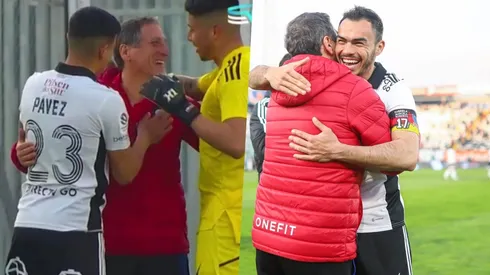 El Comandante recibió un cálido saludo de parte de jugadores y miembros del staff del Cacique.