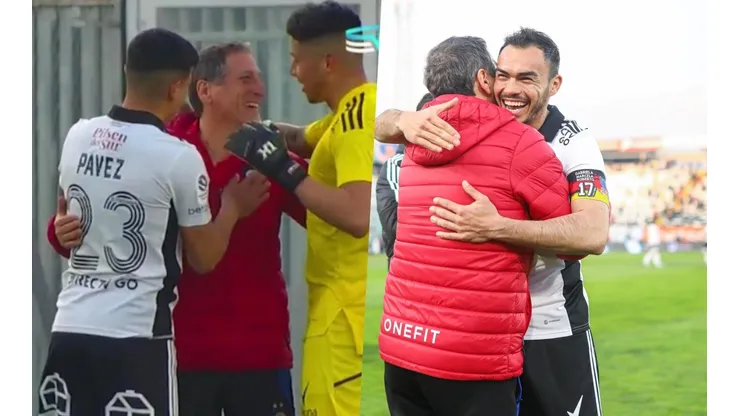 El Comandante recibió un cálido saludo de parte de jugadores y miembros del staff del Cacique.