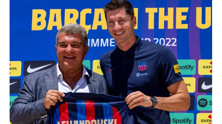 Robert Lewandowski espera triunfar en su etapa con Barcelona.