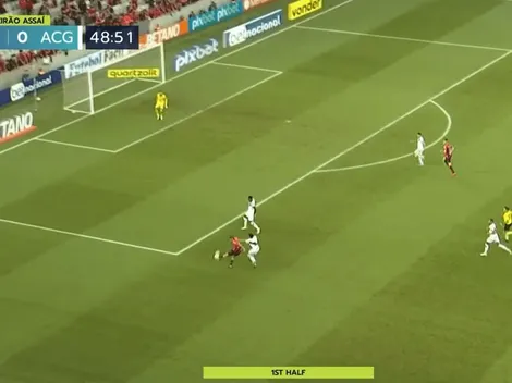 Locura: el tremendo golazo de Terans ante Goianiense