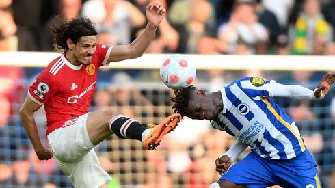 Edinson Cavani viene de jugar en el Manchester United