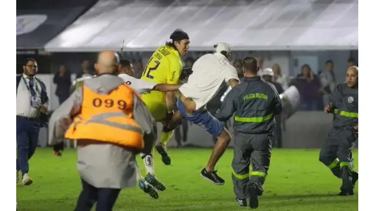 El momento de la agresión a Cassio