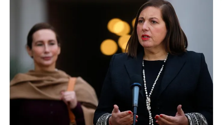 La presidenta del PS, Paulina Vodanovic, criticó al exmandatario Ricardo Lagos.