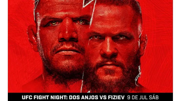 Dos Anjos y Fiziev animarán el evento central de UFC Vegas 58.