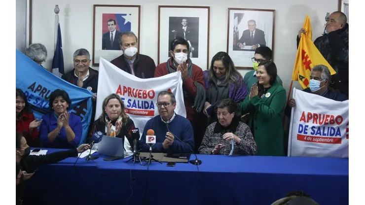 La Junta Nacional DC expuso su apoyo al Apruebo.