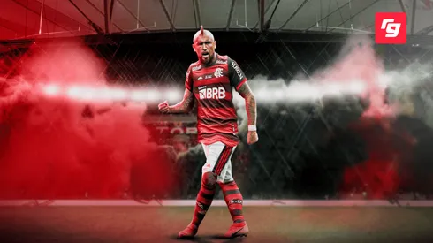 Arturo Vidal llegó a Brasil como hincha del Flamengo, pero terminará como flamante fichaje y refuerzo.