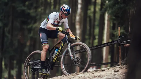 Martín Vidaurre quiere seguir liderando la Copa Mundial de Cross Country de la UCI.