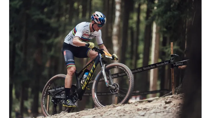 Martín Vidaurre quiere seguir liderando la Copa Mundial de Cross Country de la UCI.