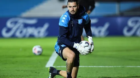 El portero Arias tuvo que ser operado por una grave lesión en su rodilla.