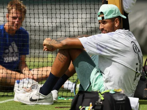 El día que Kyrgios defendió a Garin de las críticas en redes