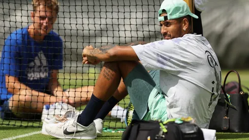 Kyrgios se prepara para enfrentar a Garin este miércoles