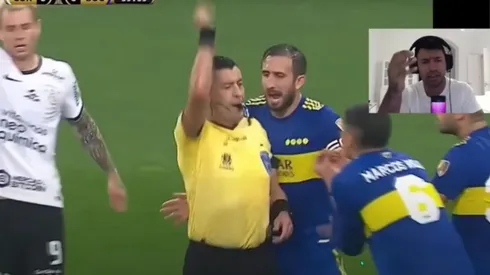 Kun Agüero explotó contra Roberto Tobar en el duelo de Boca Juniors.