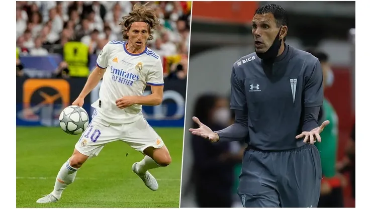 Gustavo Poyet habla de Luka Modric y Aurélien Tchouameni, el flamante refuerzo de Real Madrid que él hizo debutar.