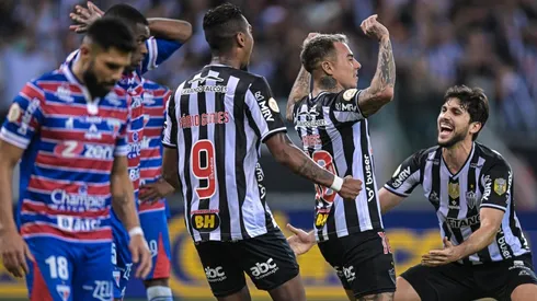 Vargas fue importante en el triunfo del Atlético Mineiro ante Fortaleza, el pasado fin de semana