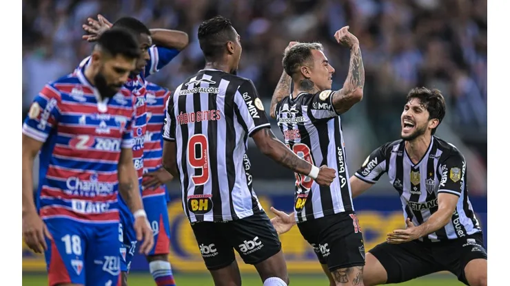 Vargas fue importante en el triunfo del Atlético Mineiro ante Fortaleza, el pasado fin de semana