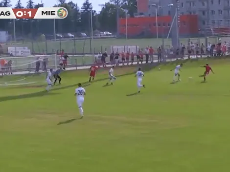 Ángelo asiste y anota en debut con el Miedz Legnica