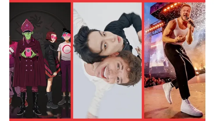 Gorillaz, Charlie Puth e Imagine Dragons lanzaron nuevos sencillos esta semana.