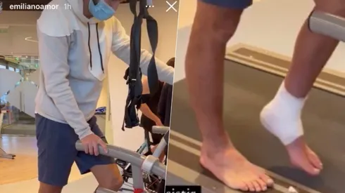 Emiliano Amor avanza tras su lesión en Colo Colo