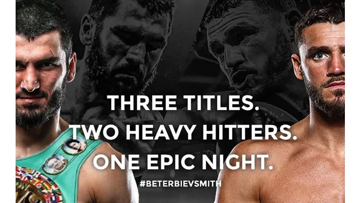 Beterbiev y Smith Jr chocarán por los títulos semipesados del CMB, FIB y OMB.