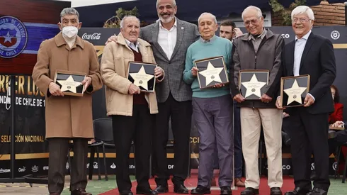 La Roja histórica del Mundial de 1962 tuvo un sentido homenaje en la ANFP.