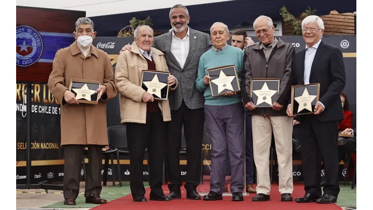 La Roja histórica del Mundial de 1962 tuvo un sentido homenaje en la ANFP.