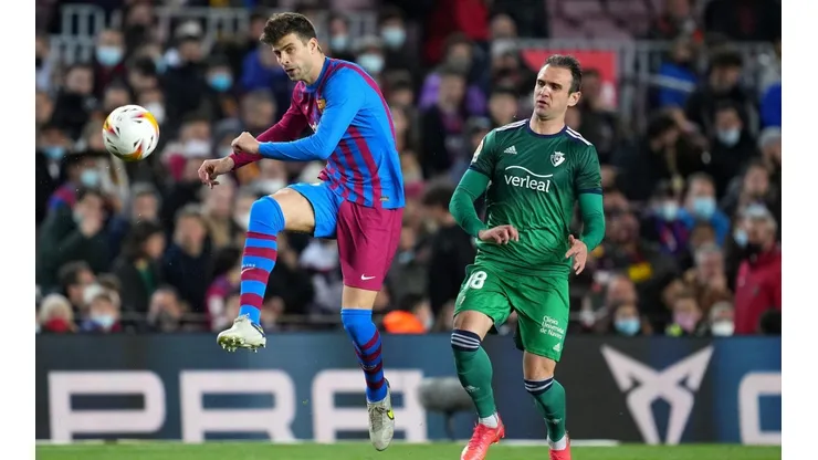 Gerard Piqué prometió estar concentrado al máximo en el fútbol.