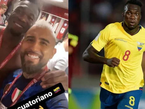 Ecuador no se olvida de Caicedo y la foto con Vidal