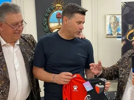 Pochettino sorprende bailando con el grupo Los Palmeras