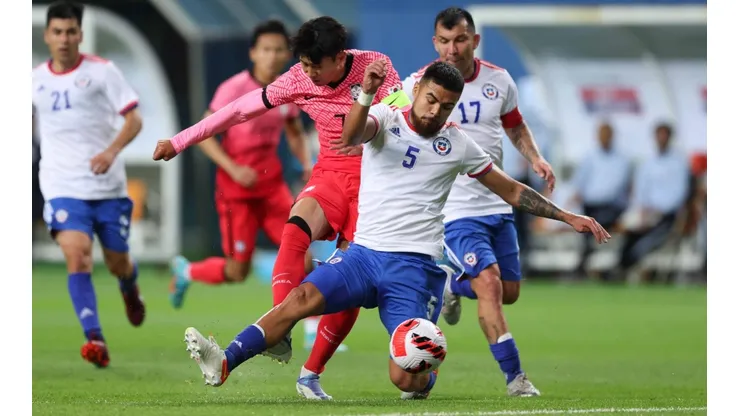 Paulo Díaz no tuvo el mejor partido frente a Corea del Sur